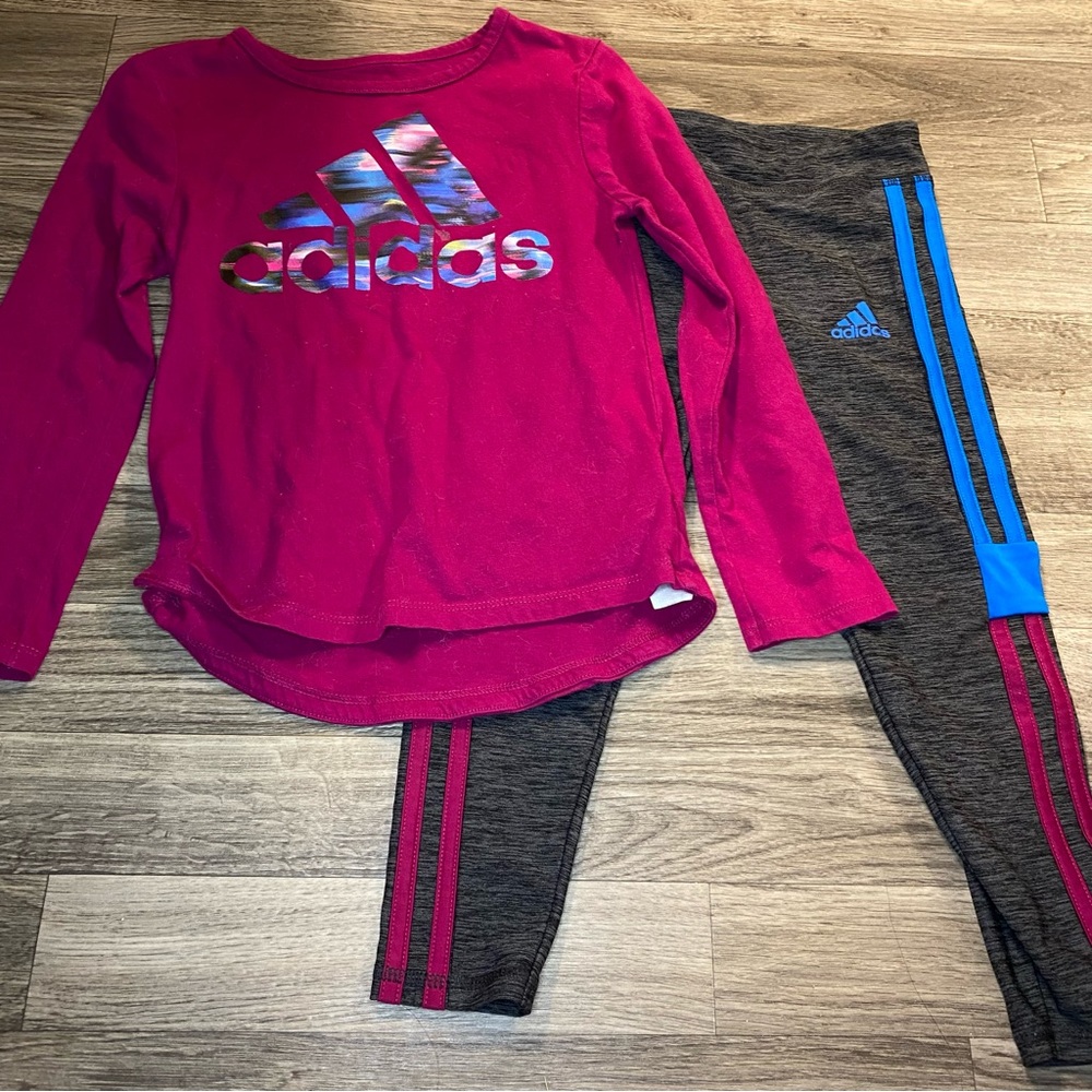 Adidas Active Top Legging Set Outfit
